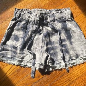 Blue Tye Dye Shorts